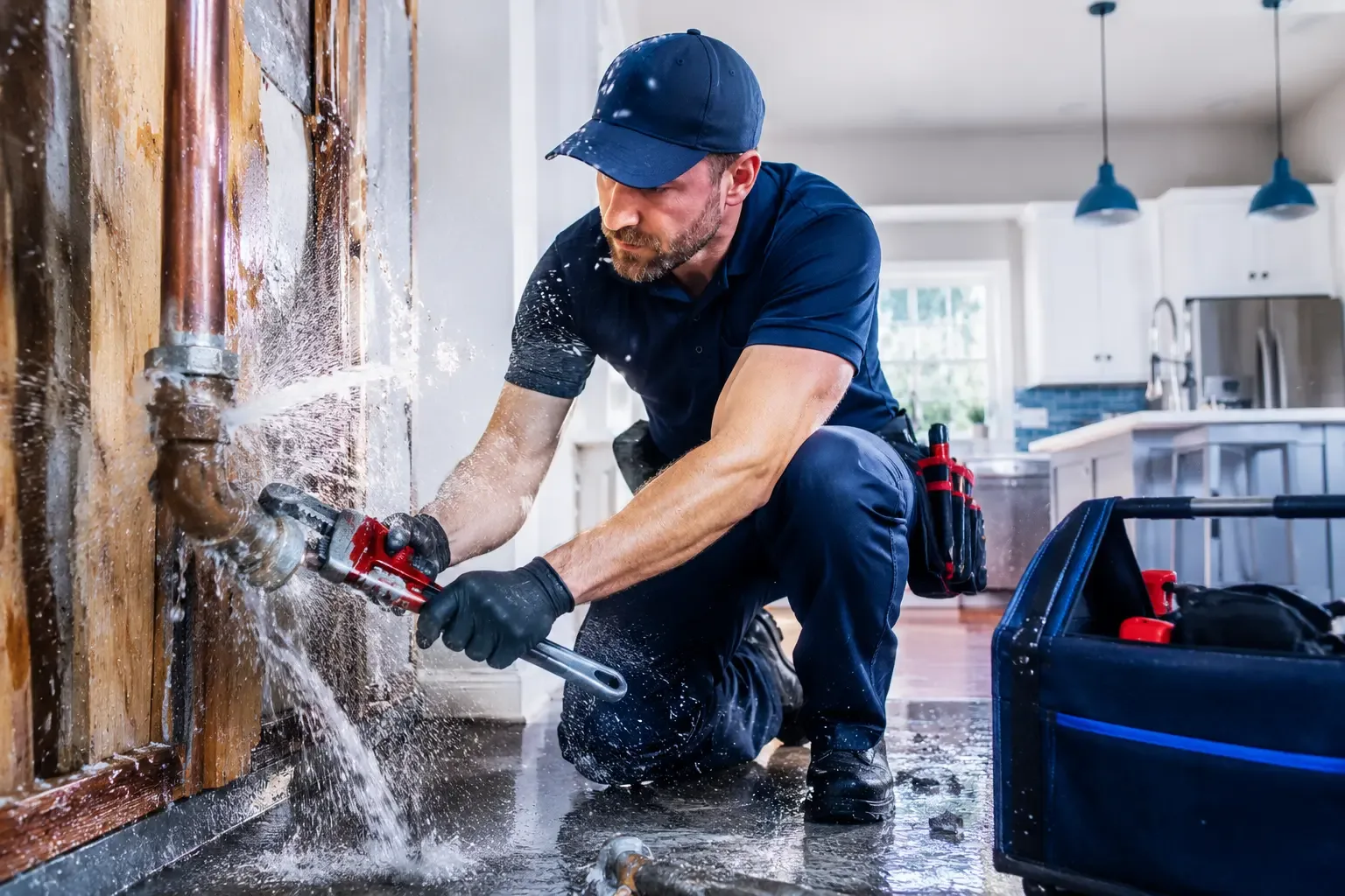 Local emergency pipe repair professionals in Robertsville, OH